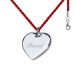 Pendentif coeur gravé