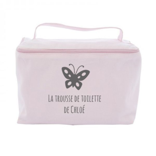 Trousse imprimée prénom vanity