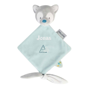Mini doudou Loup brod prnom