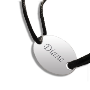 Bracelet ovale personnalis
