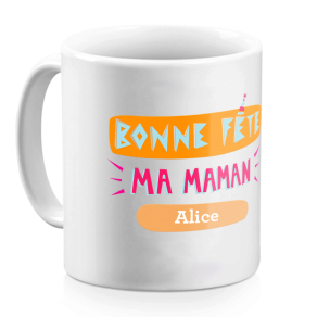 Mug fte des mres personnalis