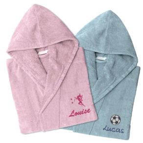 Peignoir bébé et enfant personnalisé