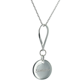 Pendentif torsad grav