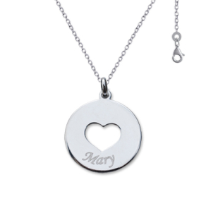 Pendentif mon amour grav