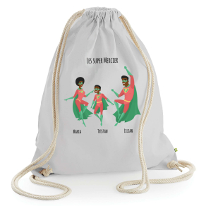 Sac de loisirs personnalis super famille