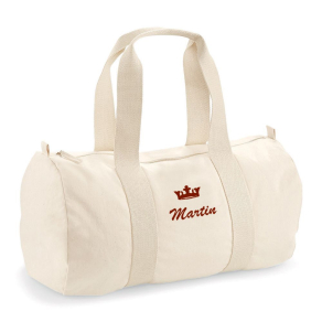 Sac polochon personnalis motif et prnom