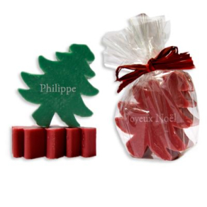 Savon petit sapin personnalis