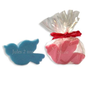 Savon colombe personnalis