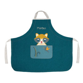 Tablier enfant brod prnom Laton Raveur