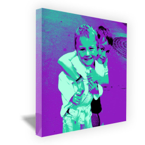 Toile Pop Photo carre