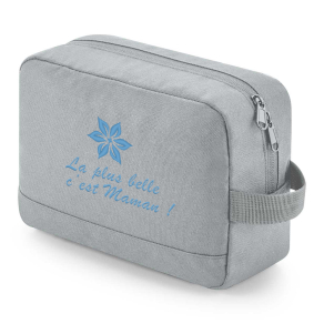 Trousse de toilette brode