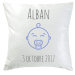 Coussin de naissance joli motif