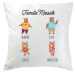 Coussin personnalisé oursons