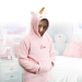 Sweat plaid licorne personnalisé 